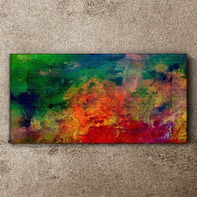 The colors of emotions in motion Canvas Wall art