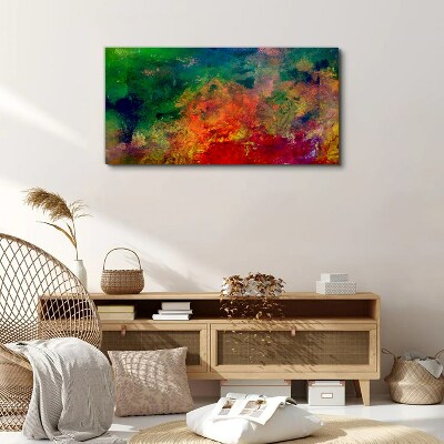 The colors of emotions in motion Canvas Wall art