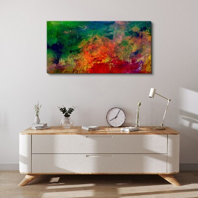 The colors of emotions in motion Canvas Wall art