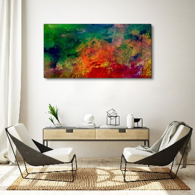 The colors of emotions in motion Canvas Wall art