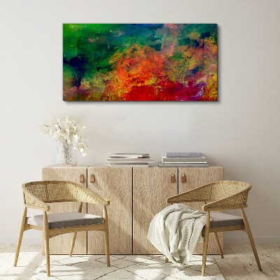 The colors of emotions in motion Canvas Wall art