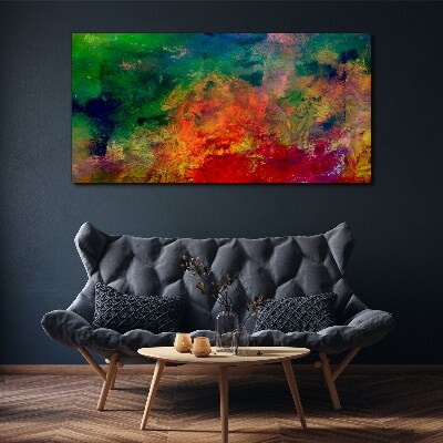 The colors of emotions in motion Canvas Wall art