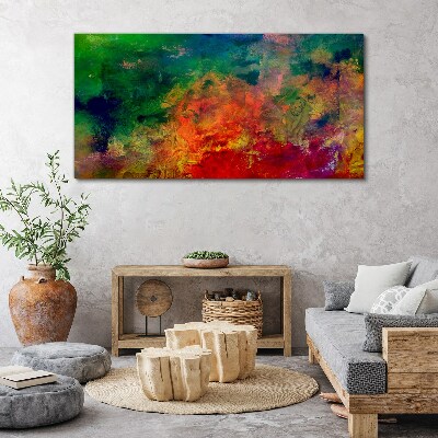 The colors of emotions in motion Canvas Wall art
