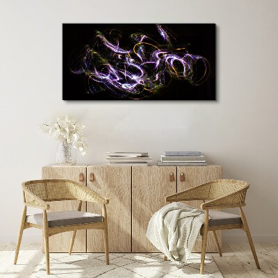 Abstract light Canvas Wall art