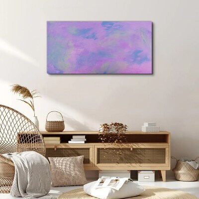 Delicate shades of purple and blue Canvas Wall art
