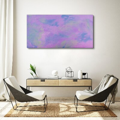 Delicate shades of purple and blue Canvas Wall art