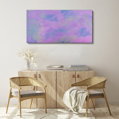 Delicate shades of purple and blue Canvas Wall art