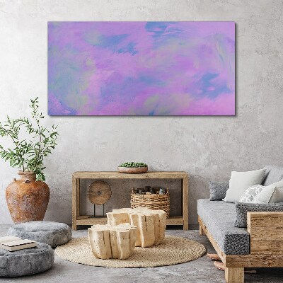 Delicate shades of purple and blue Canvas Wall art