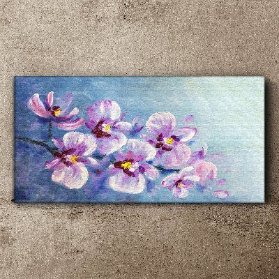 Orchids in pastel shades Canvas Wall art