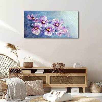 Orchids in pastel shades Canvas Wall art