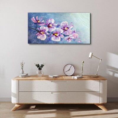 Orchids in pastel shades Canvas Wall art