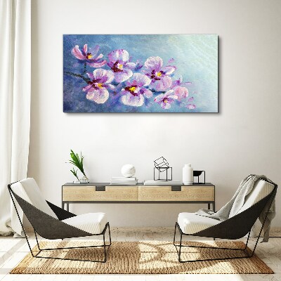 Orchids in pastel shades Canvas Wall art