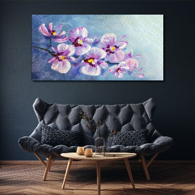 Orchids in pastel shades Canvas Wall art