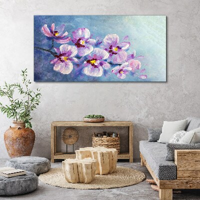 Orchids in pastel shades Canvas Wall art