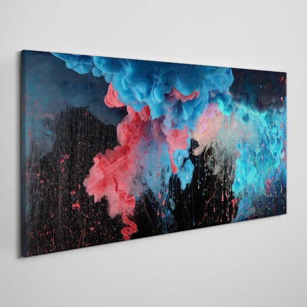 Cosmic explosion of colors Canvas Wall art