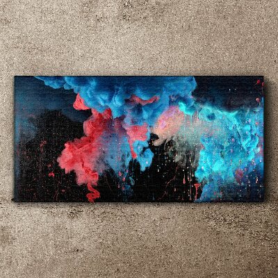 Cosmic explosion of colors Canvas Wall art