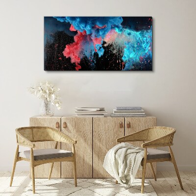 Cosmic explosion of colors Canvas Wall art