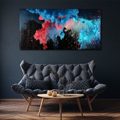 Cosmic explosion of colors Canvas Wall art