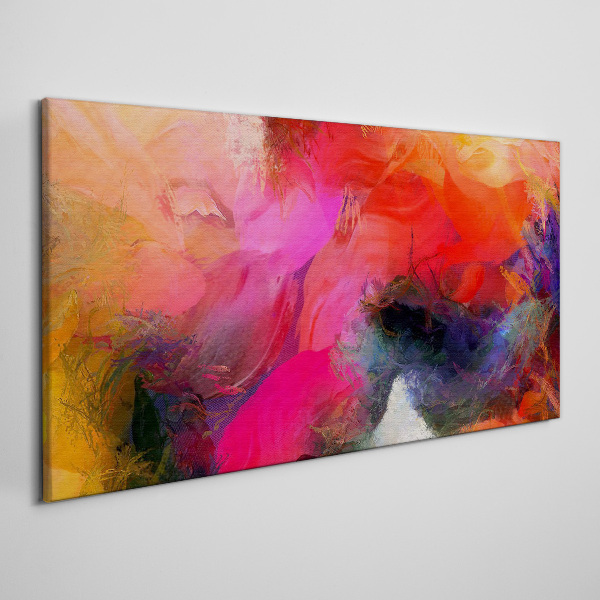 Colorful Expression of Abstraction Canvas Wall art