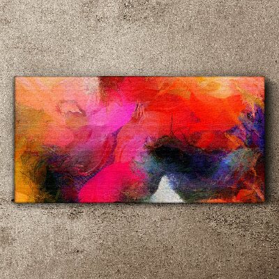 Colorful Expression of Abstraction Canvas Wall art