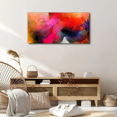 Colorful Expression of Abstraction Canvas Wall art