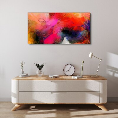 Colorful Expression of Abstraction Canvas Wall art