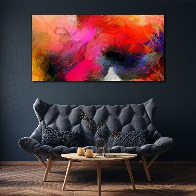 Colorful Expression of Abstraction Canvas Wall art