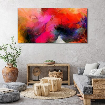 Colorful Expression of Abstraction Canvas Wall art