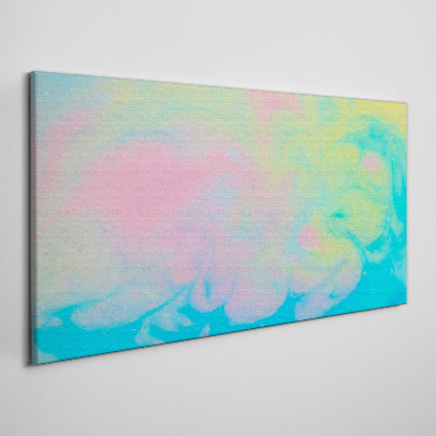 Pastel Dreams in Motion Canvas Wall art