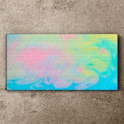 Pastel Dreams in Motion Canvas Wall art