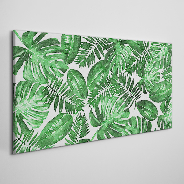 Green jungle Canvas Wall art