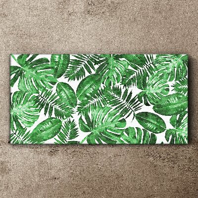 Green jungle Canvas Wall art