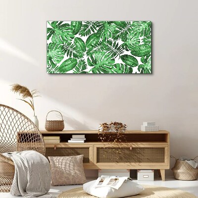 Green jungle Canvas Wall art