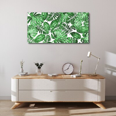Green jungle Canvas Wall art