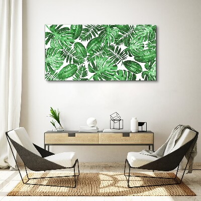 Green jungle Canvas Wall art
