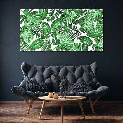 Green jungle Canvas Wall art