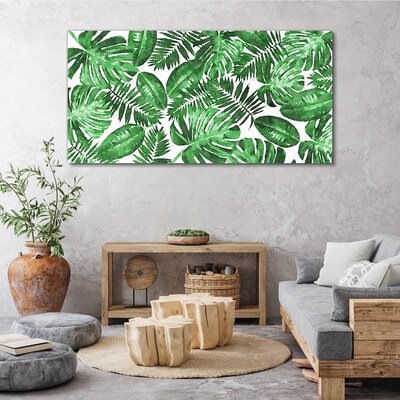 Green jungle Canvas Wall art