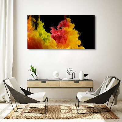 Colors in motion Canvas Wall art