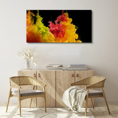 Colors in motion Canvas Wall art