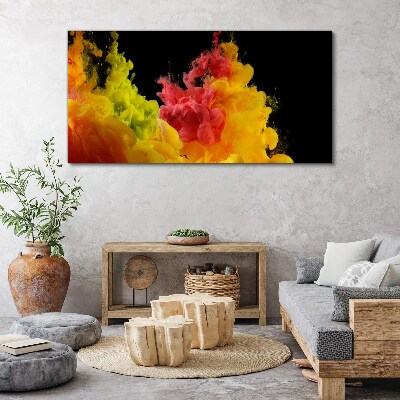 Colors in motion Canvas Wall art