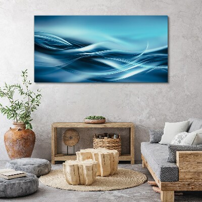 Modern waves Canvas Wall art