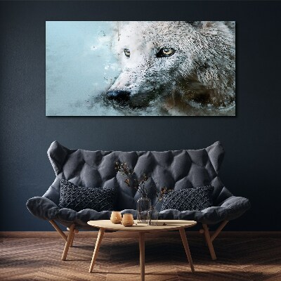 Wild animal wolf Canvas Wall art