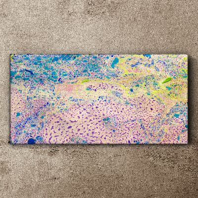 Colorful chaos of abstraction Canvas Wall art