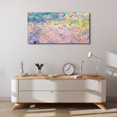Colorful chaos of abstraction Canvas Wall art