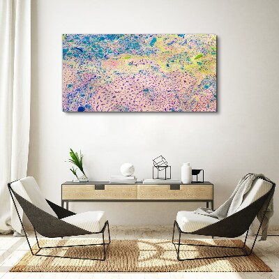 Colorful chaos of abstraction Canvas Wall art