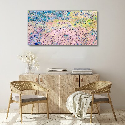 Colorful chaos of abstraction Canvas Wall art
