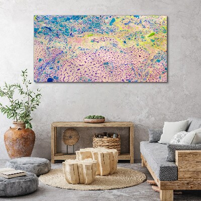 Colorful chaos of abstraction Canvas Wall art