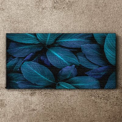 Flower leaves plant Canvas Wall art