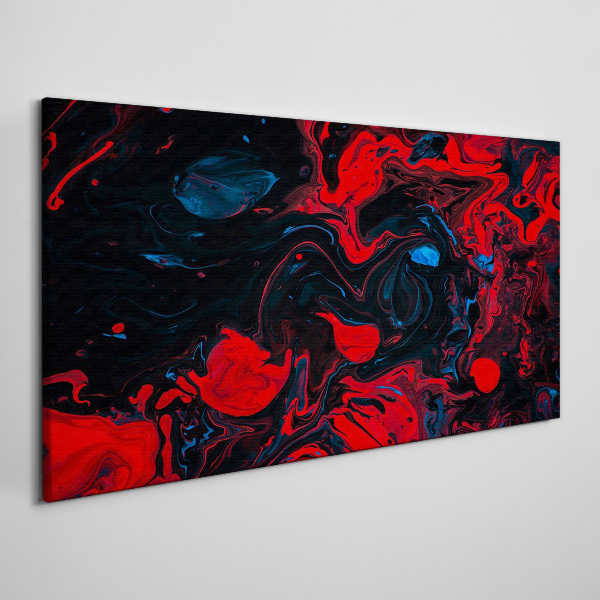 Chaos of colors in motion Canvas Wall art