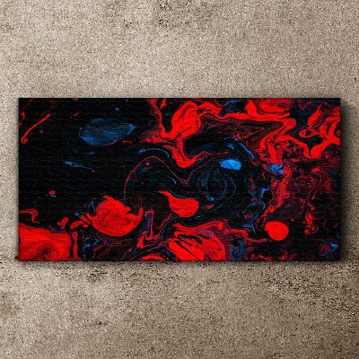 Chaos of colors in motion Canvas Wall art